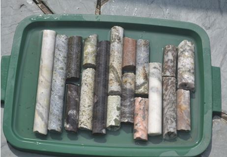 My selection of drill core