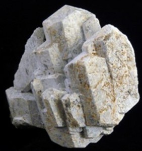 Scapolite (var. meionite) from Rose Road.  Specimen and photo by Steve Chamberlain.
